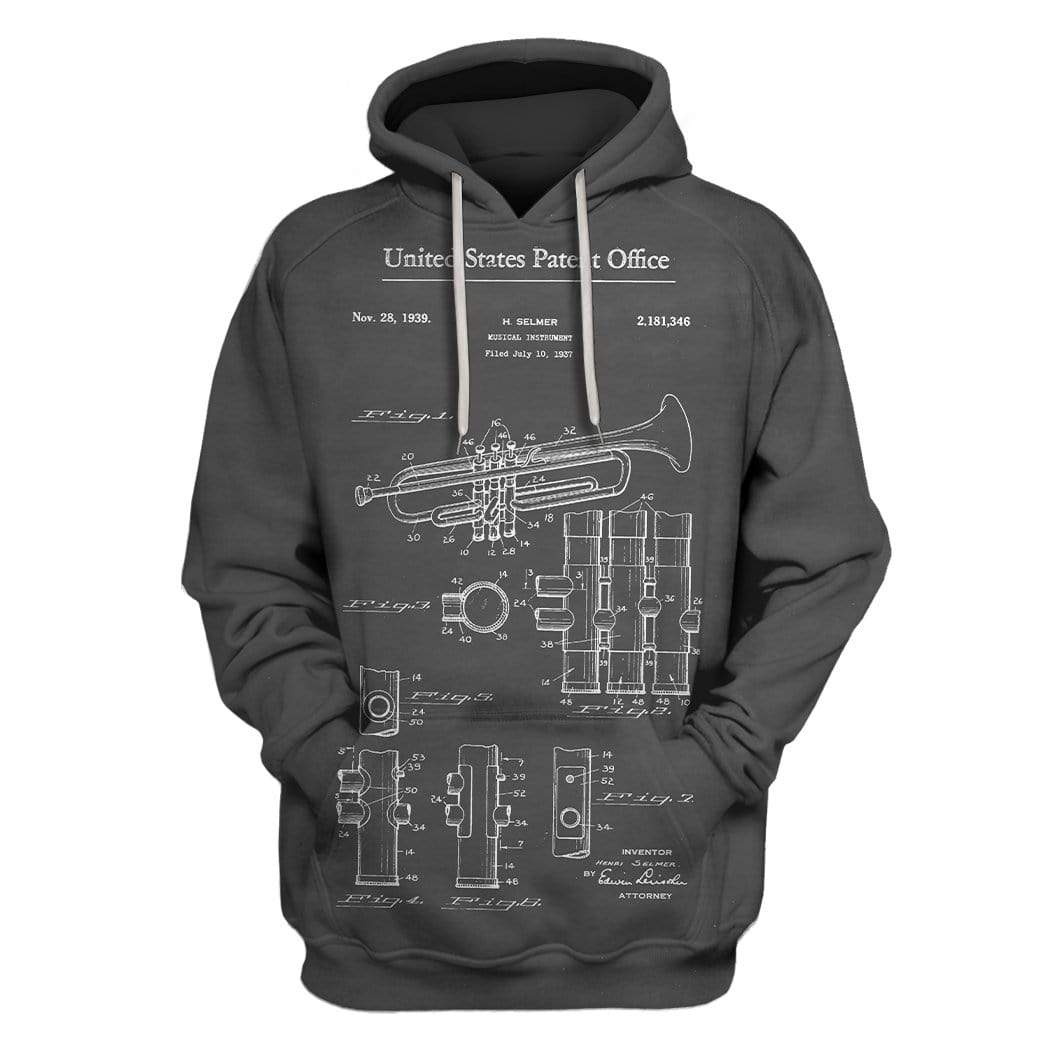 United State Patent Office Custom T-Shirt Hoodie Apparel