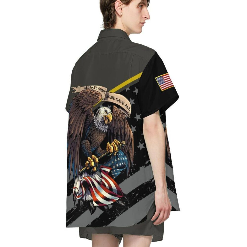 Us Army Veteran Custom Rank Short Sleeve Shirts