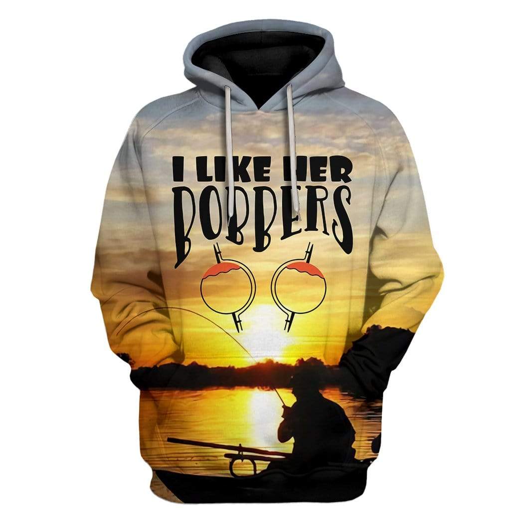 Valentine Is Day I Like Her Bobbers Fishing Custom T-Shirts Hoodies Apparel