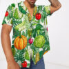 Vegetables Button Down Hawaii Shirt Summer Shirts For Men Sesnc