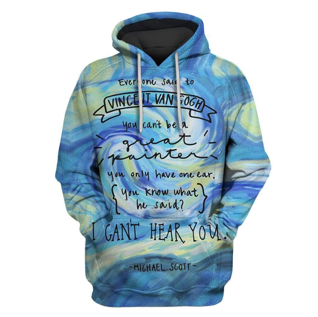 Vincent Van Gogh Custom T-Shirt Hoodie Apparel