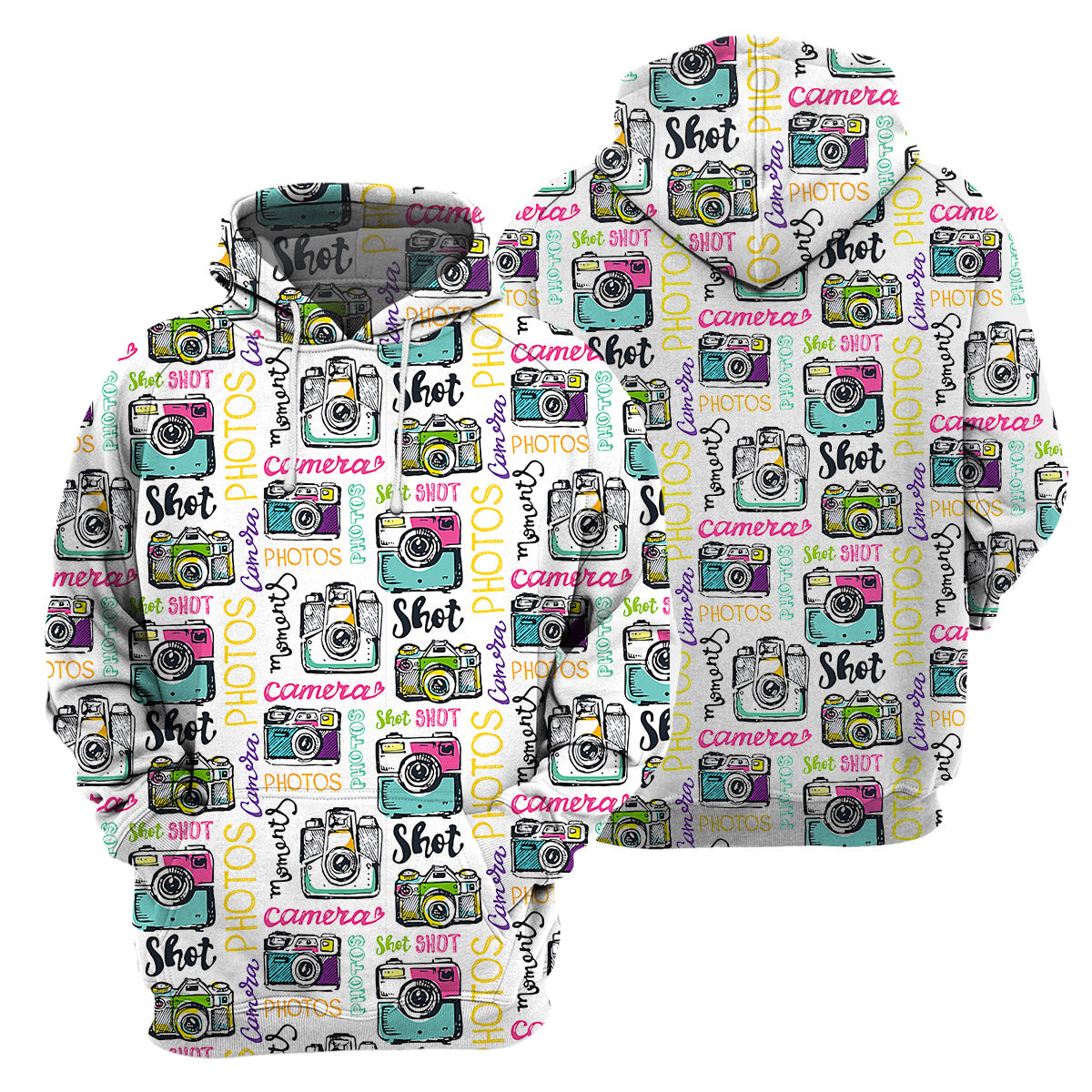 Vintage Camera Unique All Over Print T-Shirt Hoodie Gift Ideas