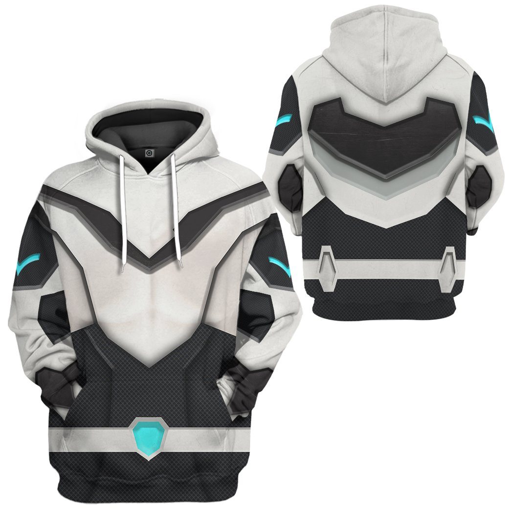 Voltron Legendary Defender Shiro Armor All Over Print T-Shirt Hoodie Fan Gifts Idea