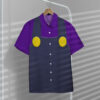 Waluigi Custom Short Sleeve Shirt Aexux