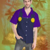 Waluigi Custom Short Sleeve Shirt Cbegf