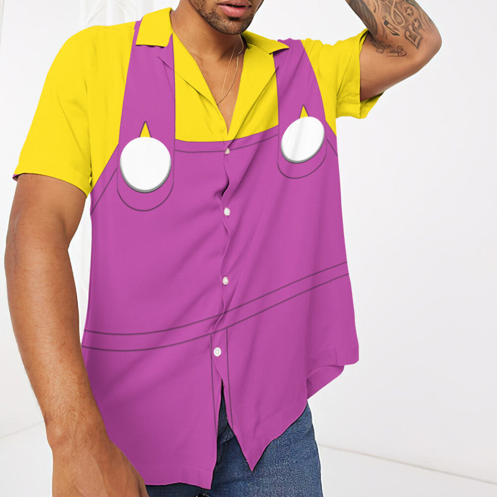 Wario Custom Short Sleeve Shirt