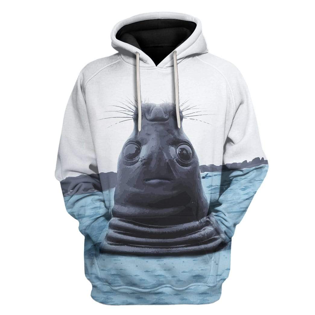 Weird Face Seal Custom T-Shirts Hoodies Apparel