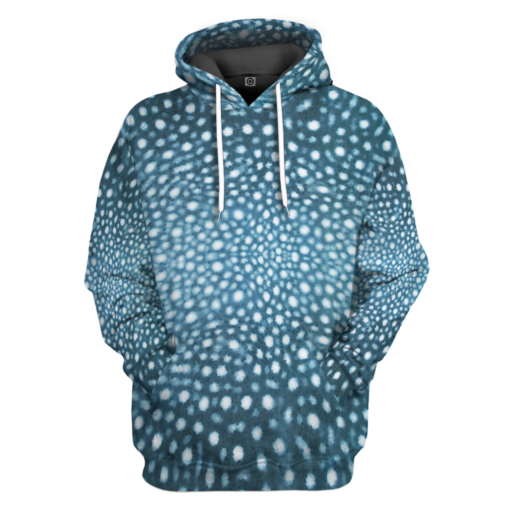 Whale Shark All Over Print T-Shirt Hoodie Apparel