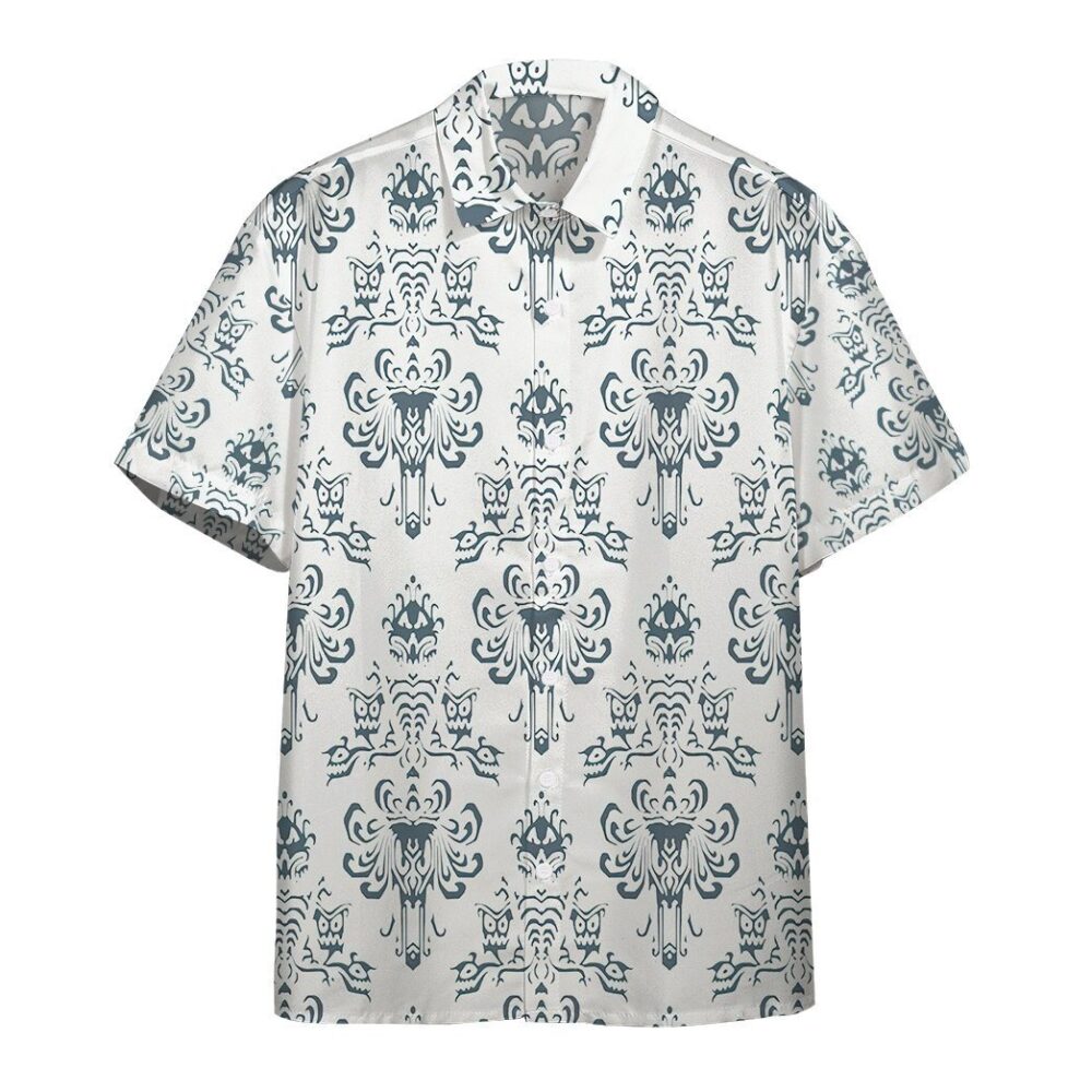 White Haunted Mansion Hawaii Shirt