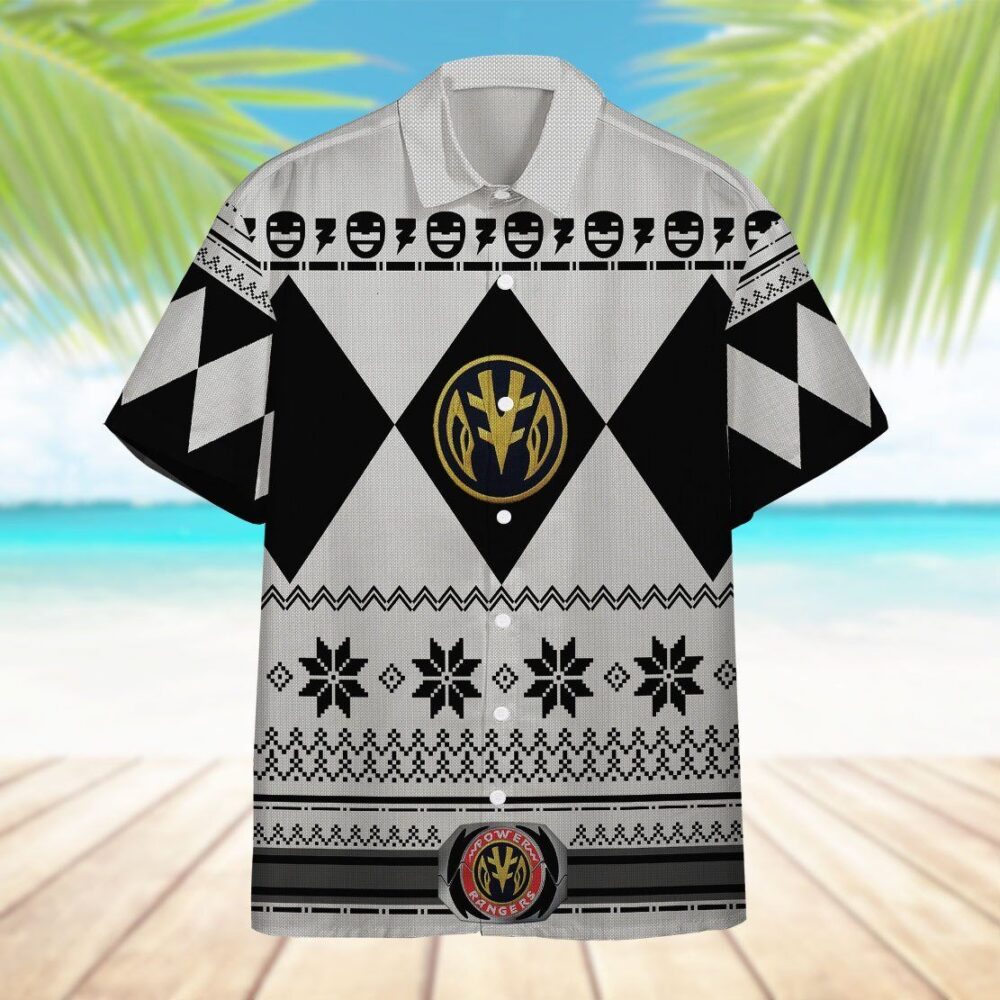 White Power Ranger Hawaii Shirt