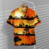 Wild Animals In Sunset Hawaii Shirt Mtdg4