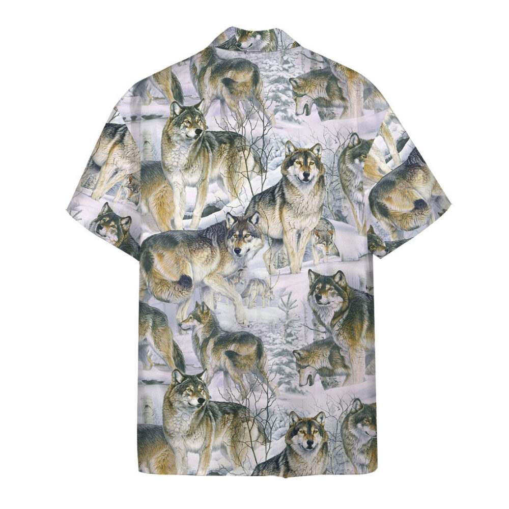 Wolf Custom Hawaii Shirt