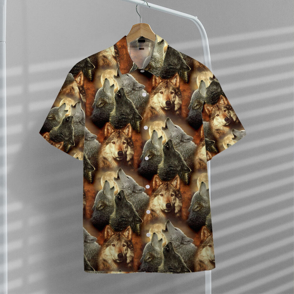 Wolf Hawaii Shirt