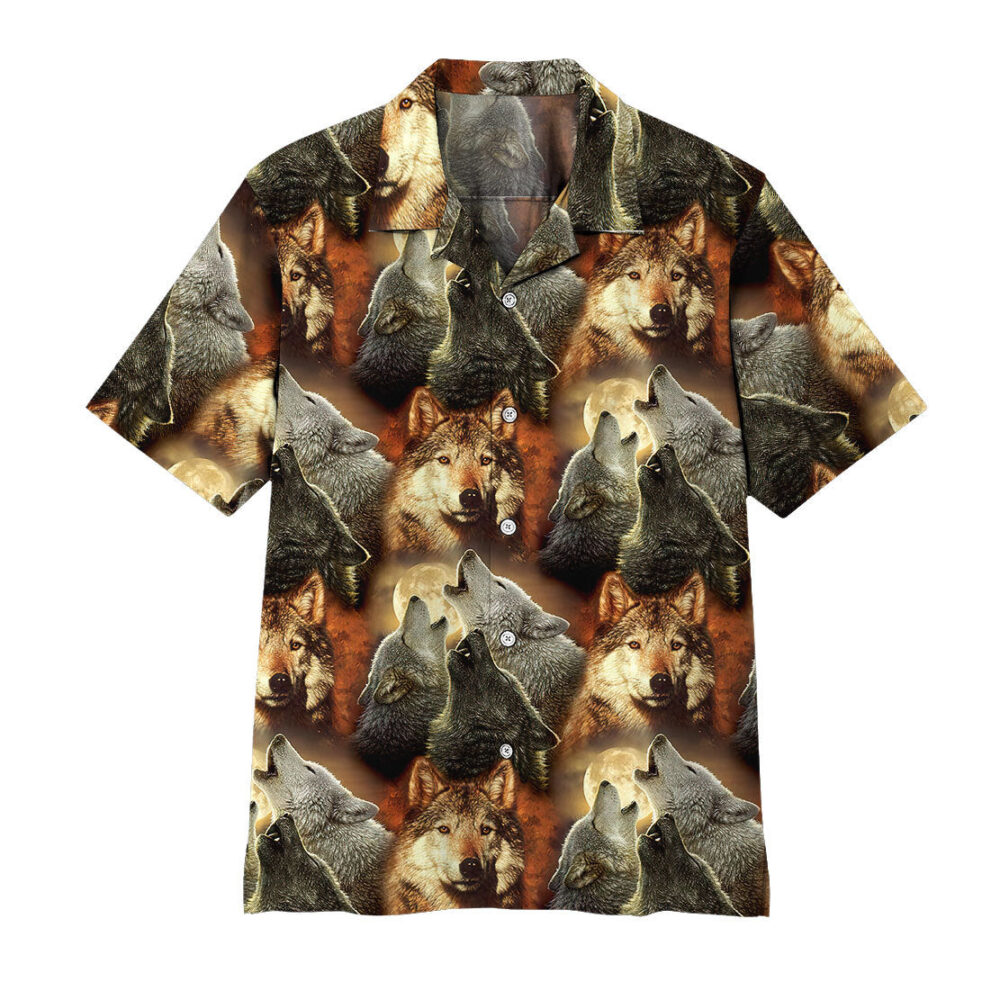 Wolf Hawaii Shirt