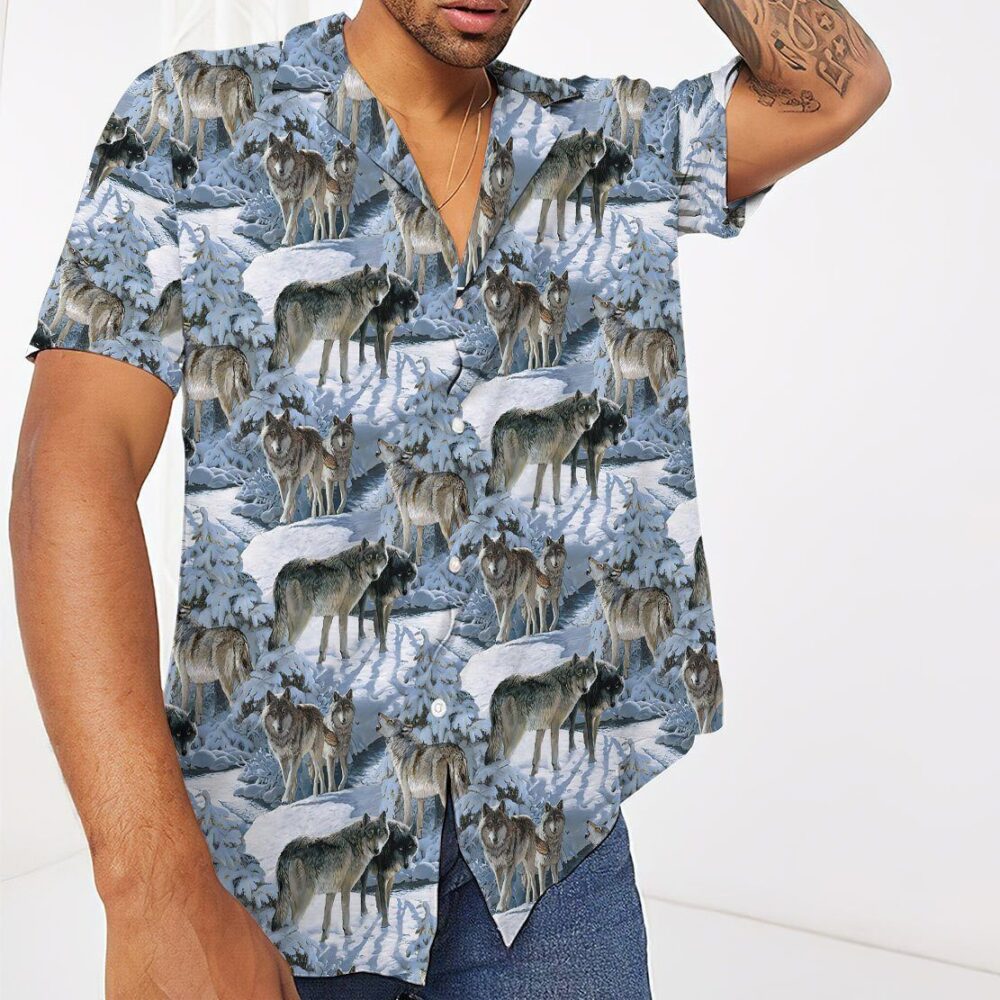 Wolf Vintage Hawaii Shirt