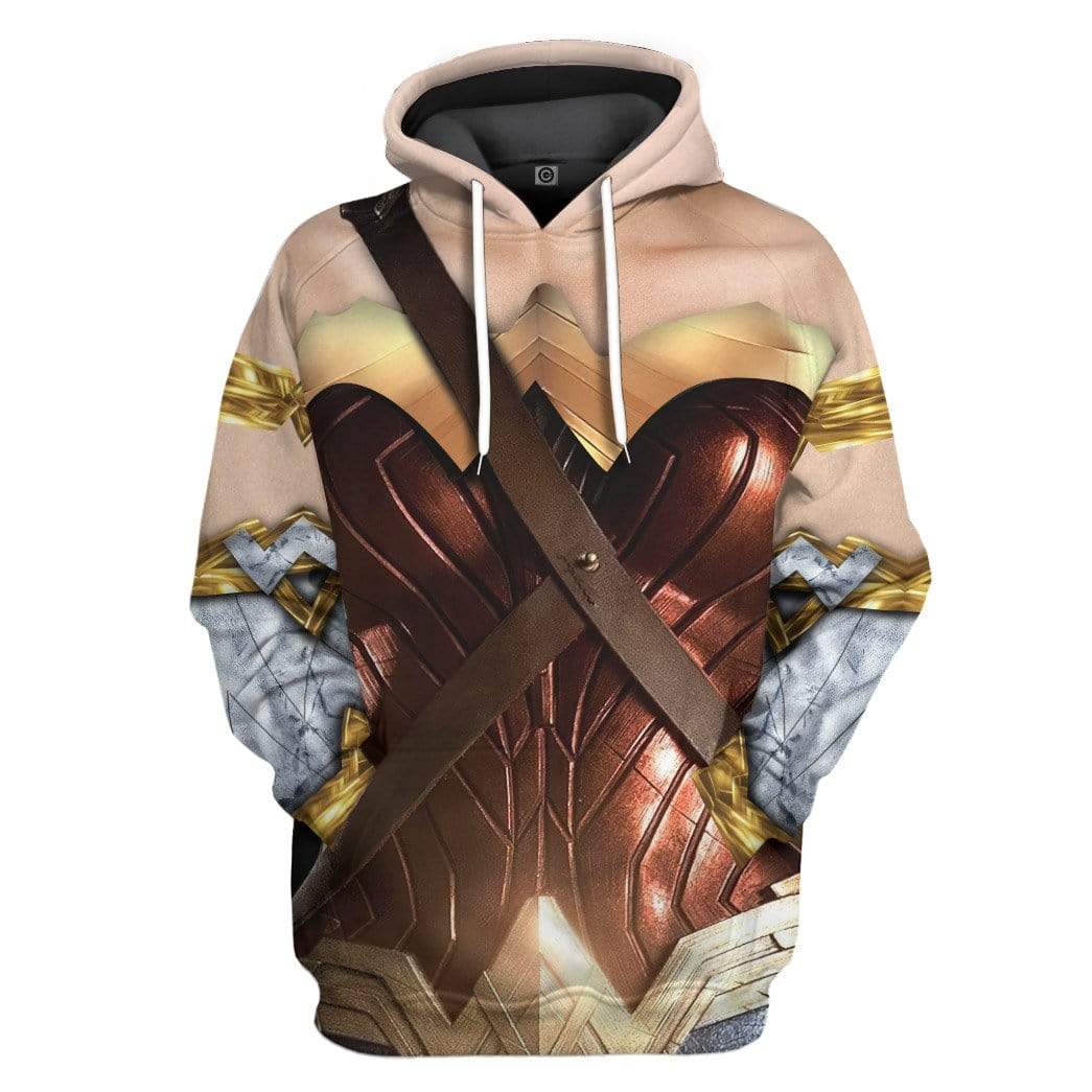 Wonder Woman Costume Custom Hoodie Apparel