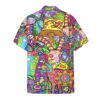 World Of Goats Hippie Custom Short Sleeve Shirt Prw6M