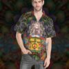 World Of Hippie And Yoga Custom Short Sleeve Shirt 39Gtg