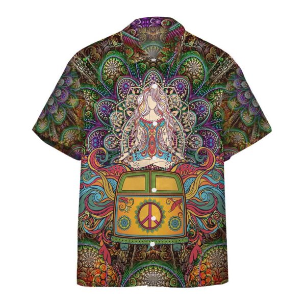 World Of Hippie And Yoga Custom Short Sleeve Shirt