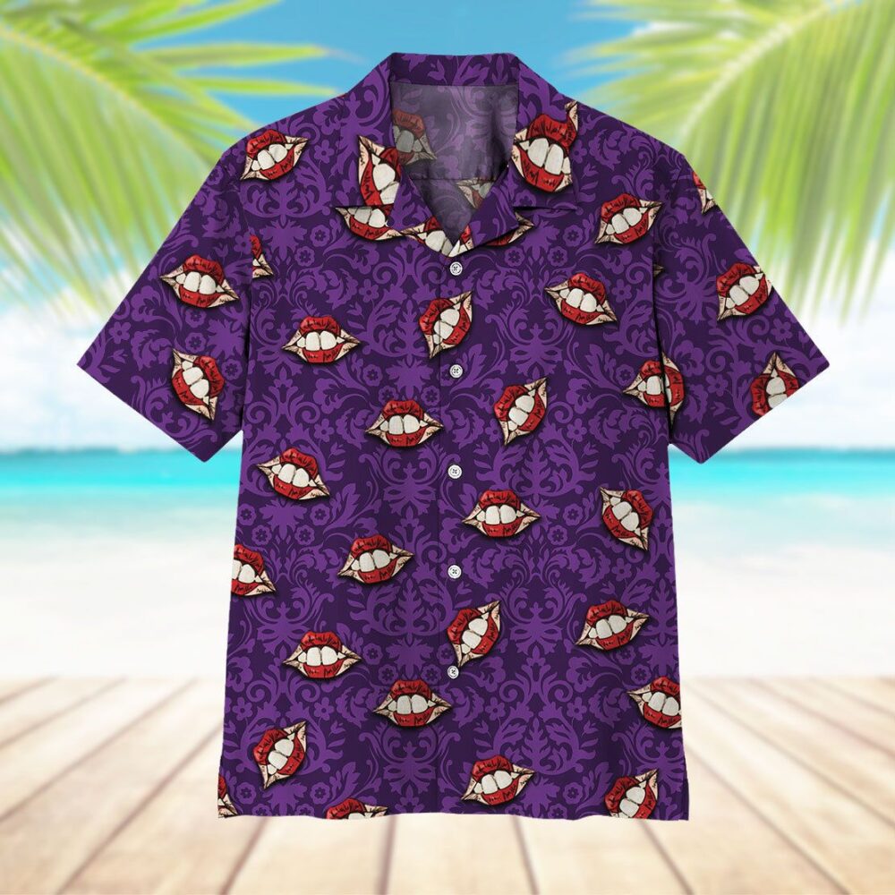 Ws Lovely Mouth Hawaii Shirt