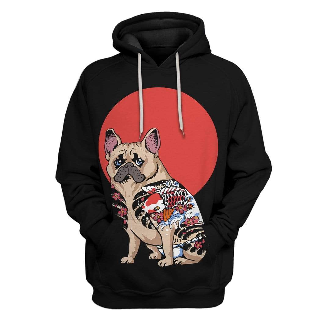 Yakuza French Bull Dog Custom Hoodie Apparel