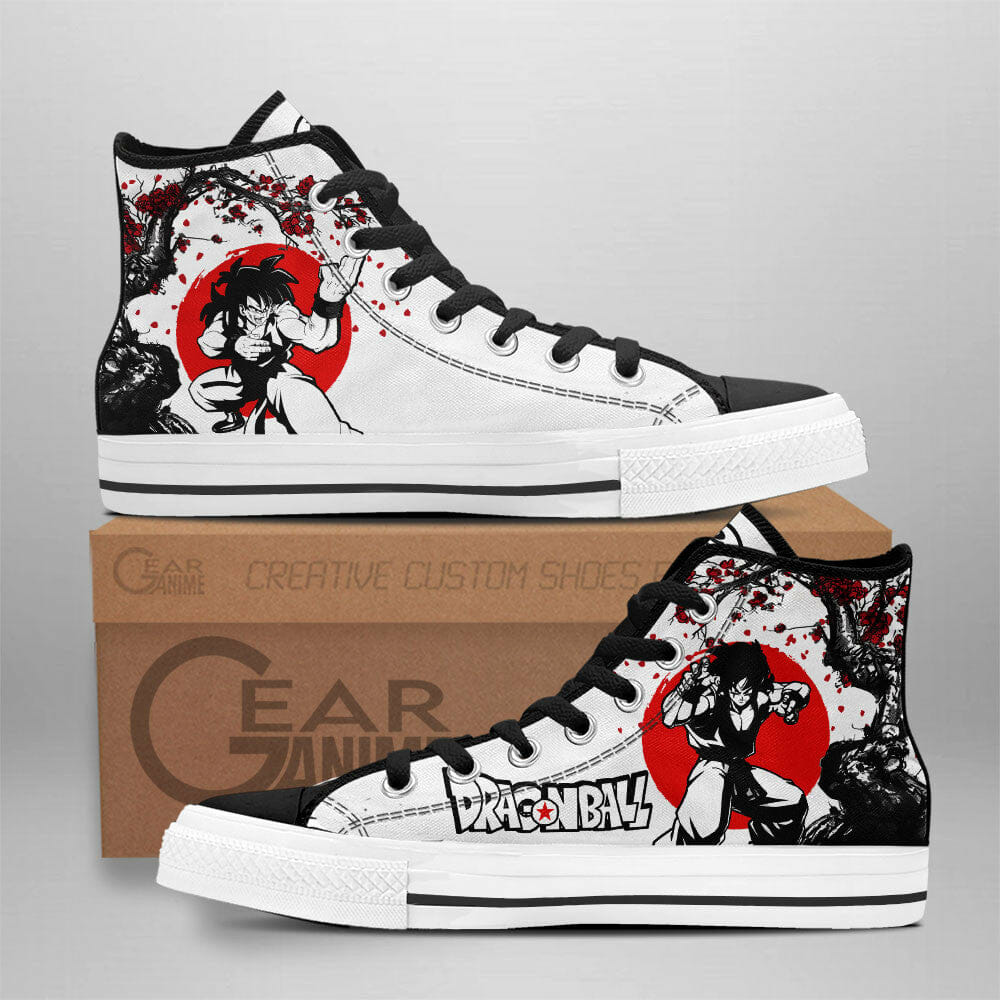 Yamcha High Top Shoes Custom Dragon Ball Anime Sneakers Japan Style