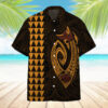 Yellow Fish Hook Hawaii Shirt Rjvah