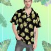 Yellow Tang Fish X Ray Custom Short Sleeve Shirt O8Bzl