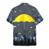 Yellow Umbrella Hawaii Shirt 8Dmnp