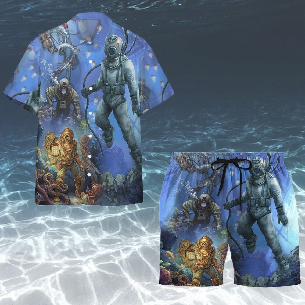 Yolo Lets Go Diving Custom Short Sleeve Shirt