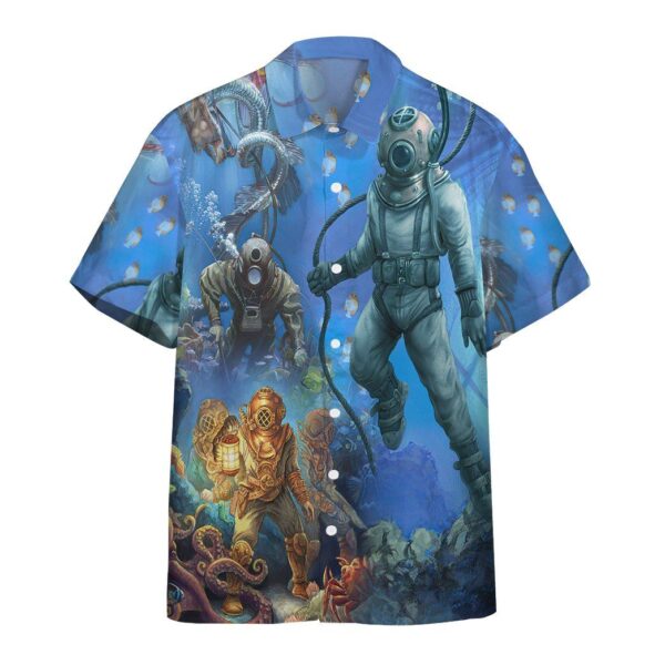 YOLO Lets Go Diving Custom Short Sleeve Shirt