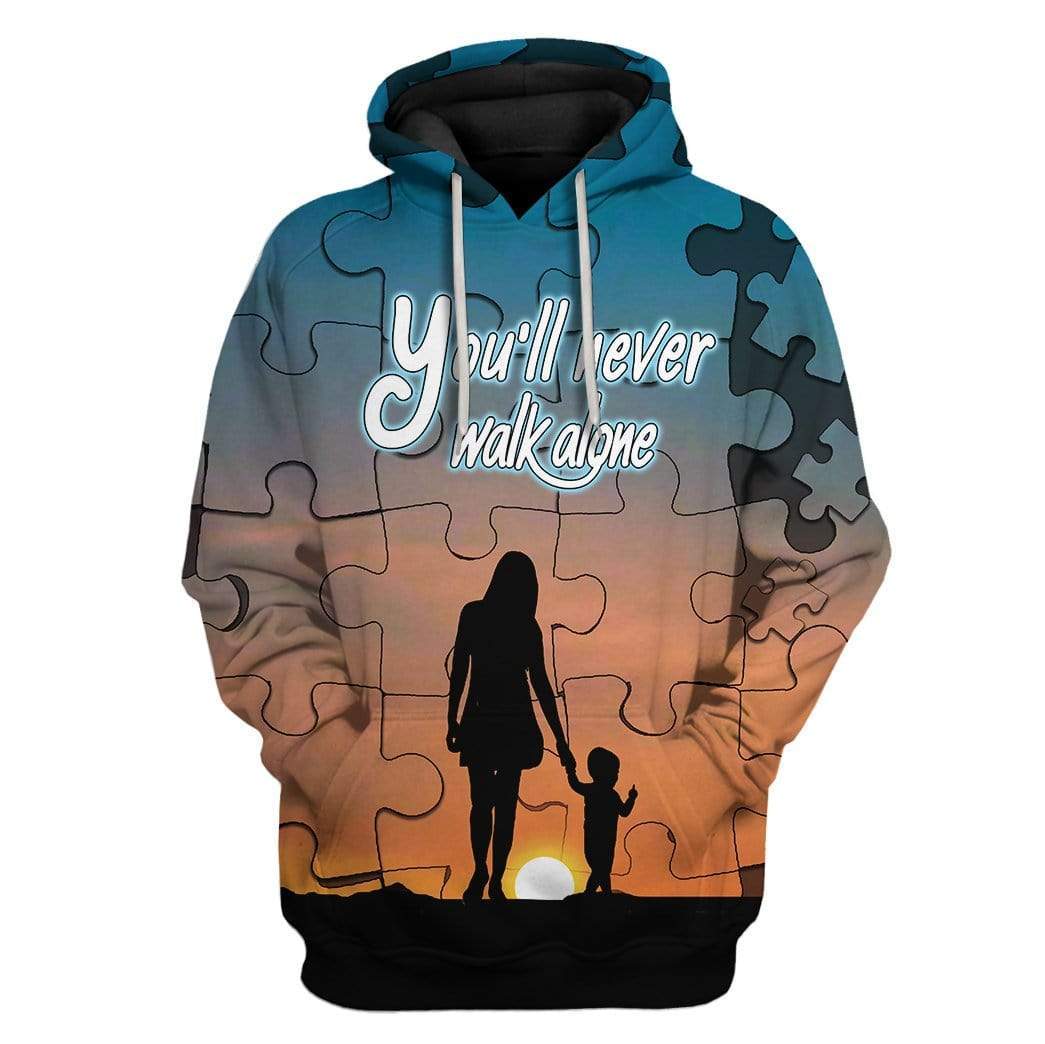 You Will Never Walk Alone Custom T-Shirts Hoodies Apparel