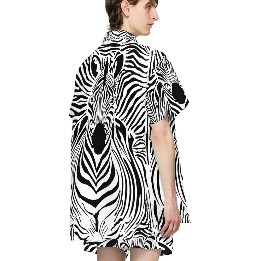 Zebra Custom Hawaii Shirt