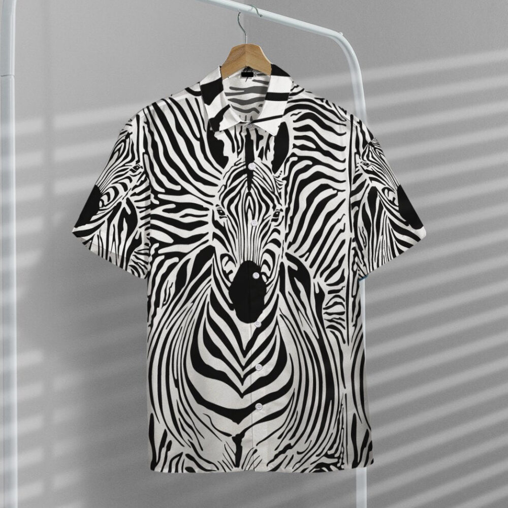 Zebra Custom Hawaii Shirt