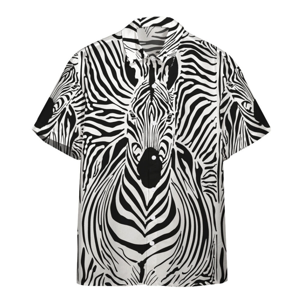 Zebra Custom Hawaii Shirt