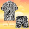 Zebra Custom Hawaii Shirt Spikr