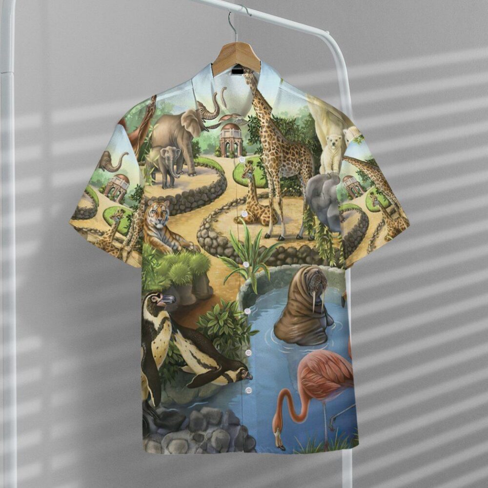 Zoo Animal Hawaii Shirt